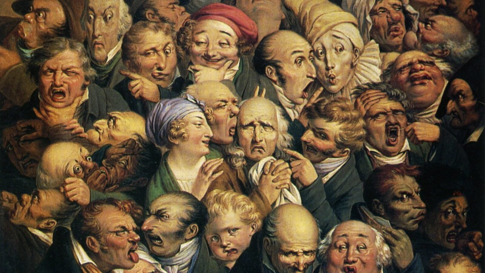Group of Thirty-Five Heads Louis - Léopold Boilly - 1825