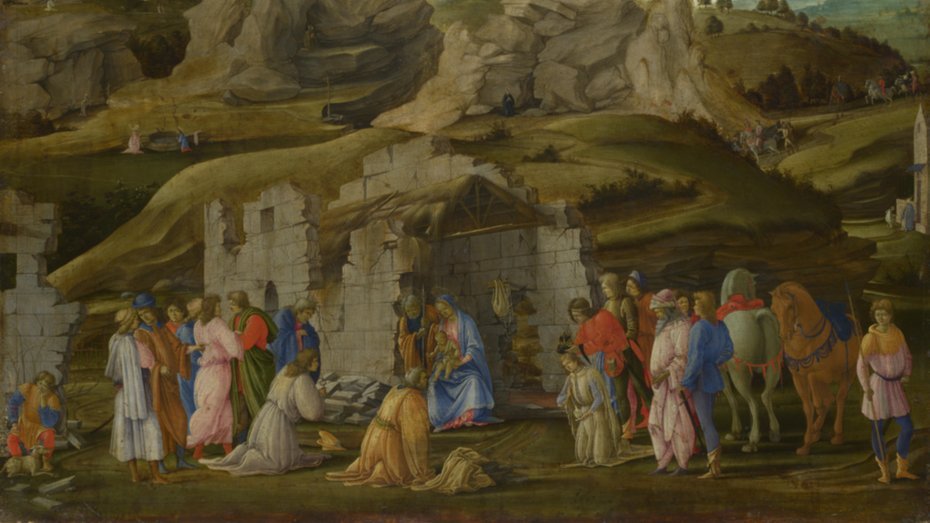 The Adoration of the Kings, Filippino Lippi