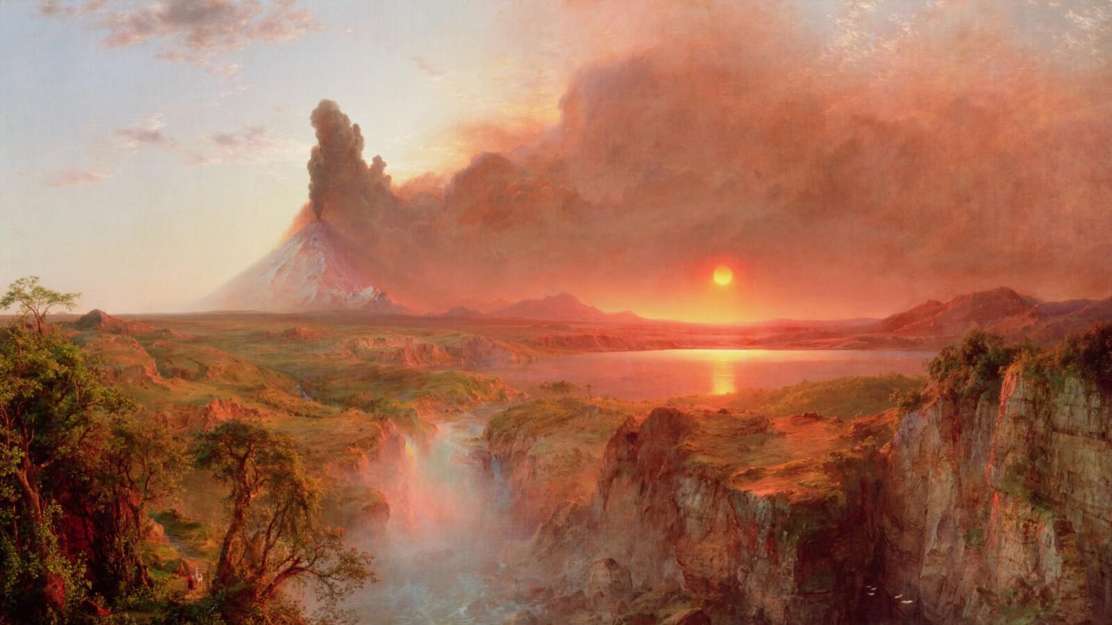 Cotopaxi 1862 by Frederic Edwin Church