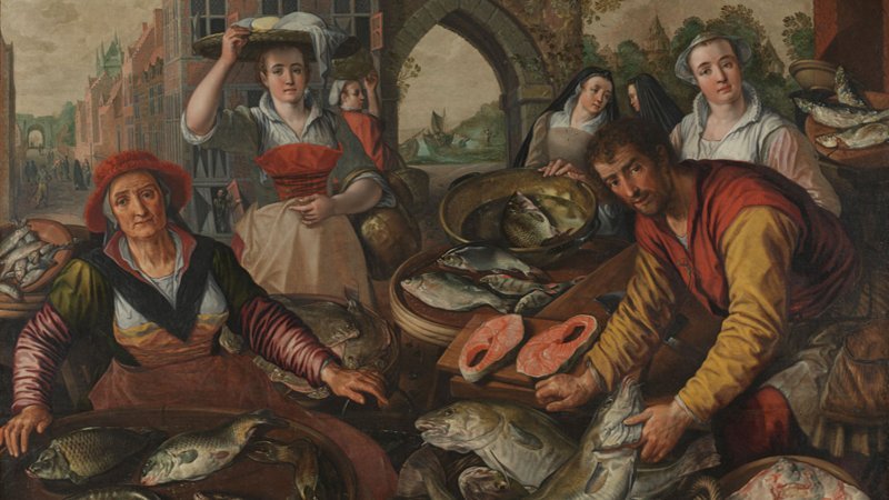 The Four Elements: water. 1569 by Joachim Beuckelaer