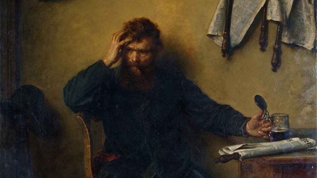The Disaffected The Malcontent 1877 by Ludwig Knaus