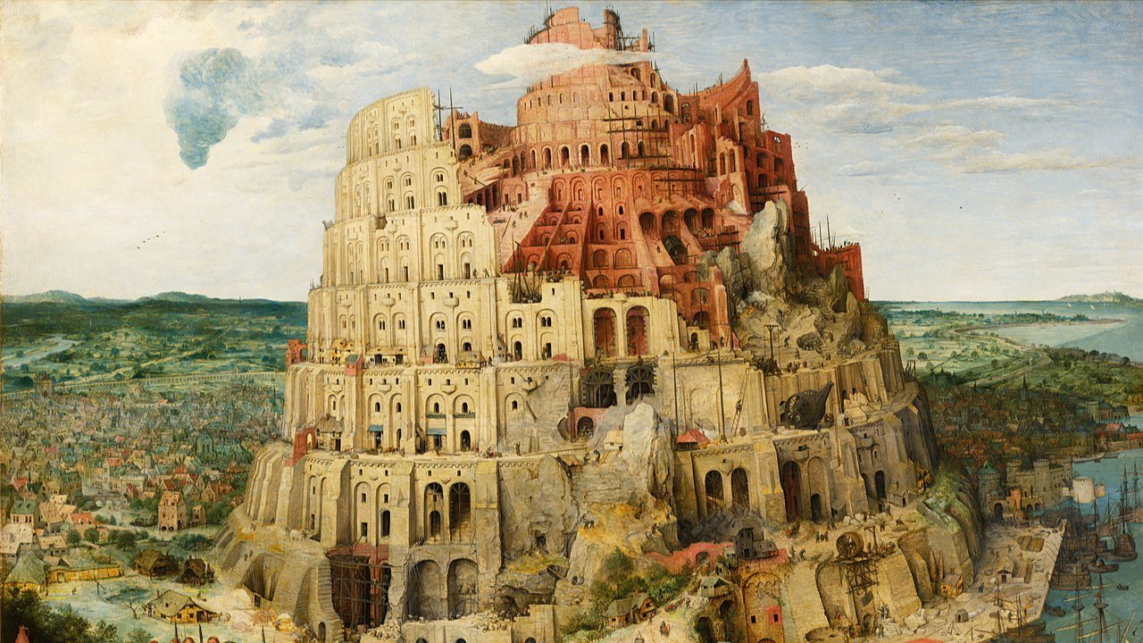 The Tower of Babel 1563 by Pieter Bruegel the Elder