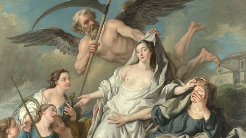 Time unveiling Truth 1733 Jean-François de Troy