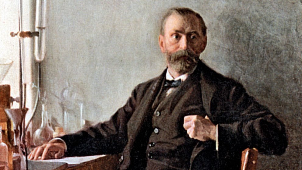 Alfred Nobel 1915 by Emil Österman