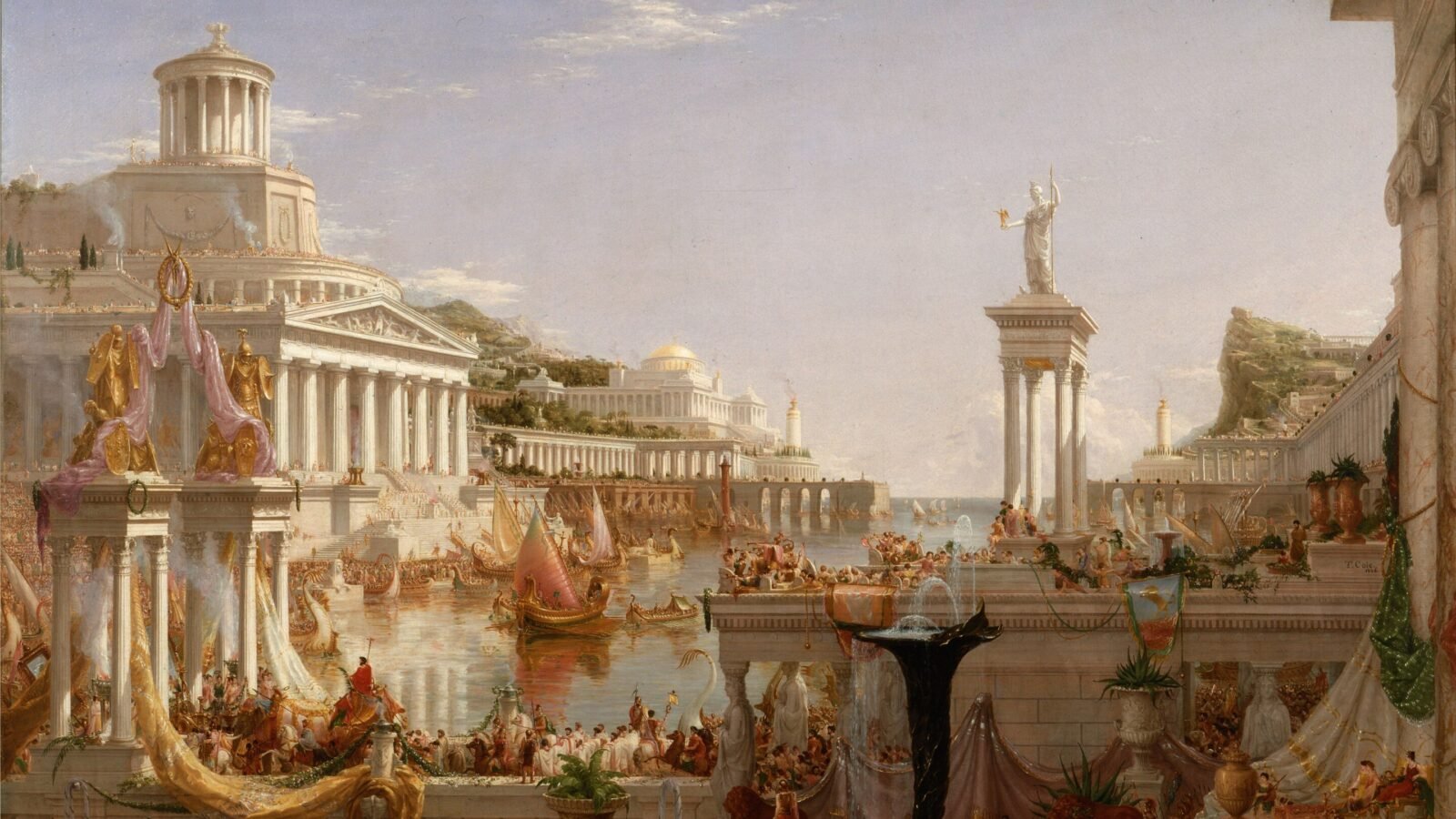 The Course of Empire: The Consummation of Empire 1836 Cole Thomas