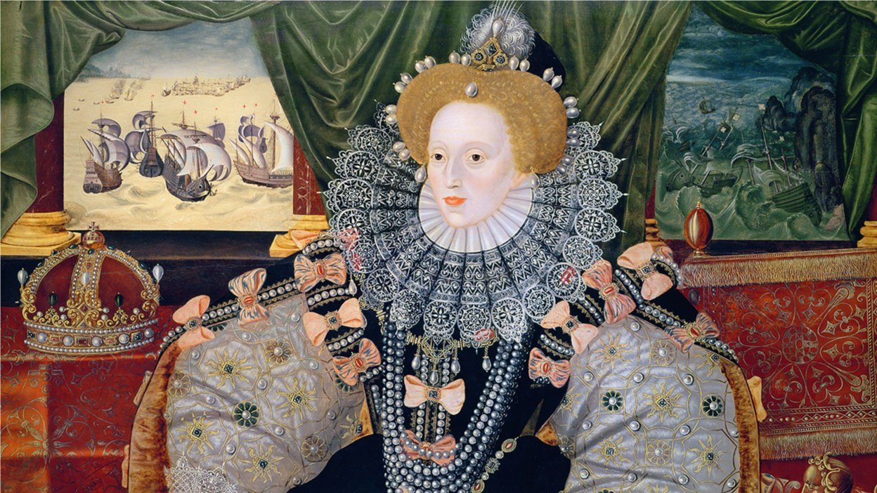 Portrait of Elizabeth I of England, the Armada Portrait 1588