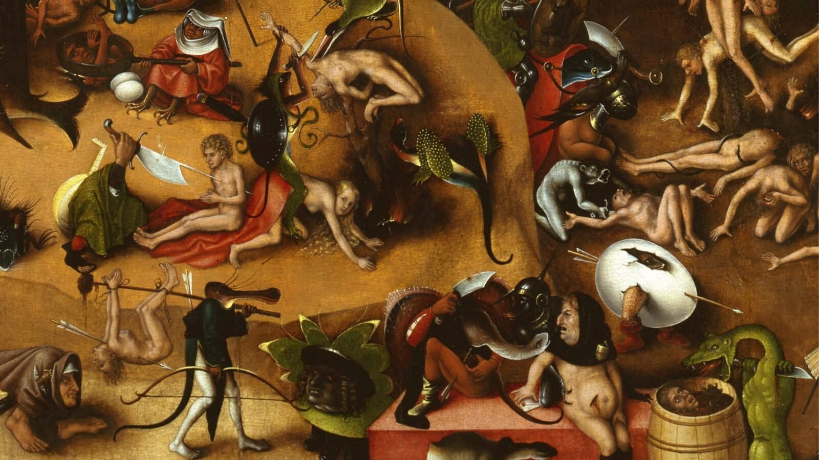 part of The Last Judgement 1524 Hieronymus Bosch