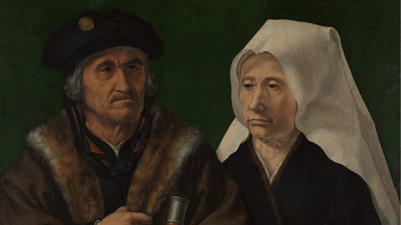 An Elderly Couple 1520 Jan Gossaert