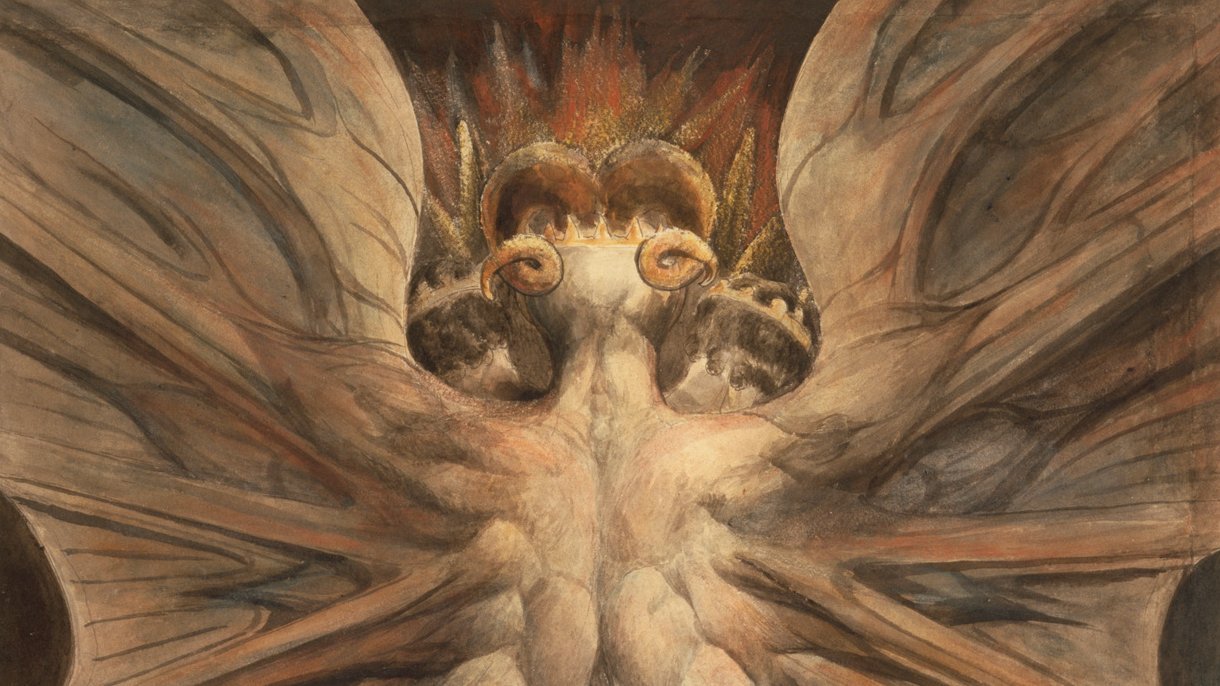 The Great Red dragon and the Woman Clothed in Sun 1805 William Blake